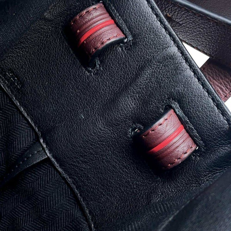 ロエベ ハンドバッグ ハンモック サークル スモール 327.93.N60 LOEWE 2wayショルダーバッグ 黒