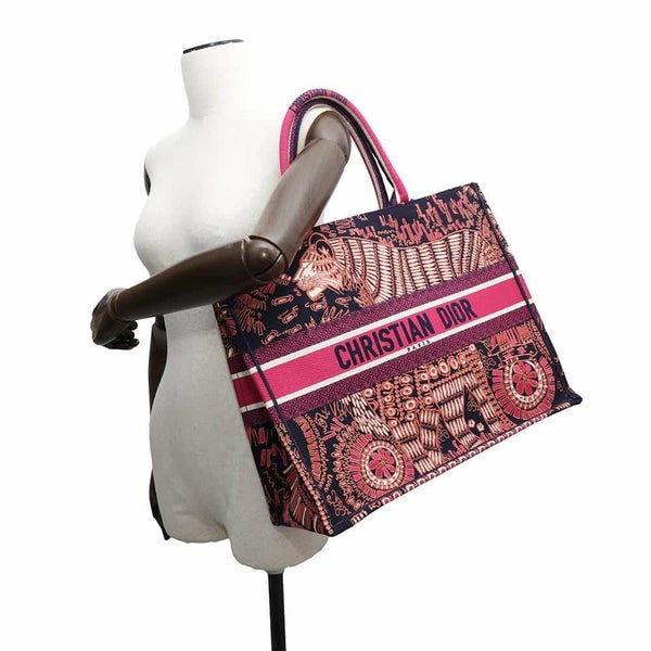 クリスチャン・ディオール トートバッグ ブックトート アニマル ラージ M1286ZWAO Christian Dior