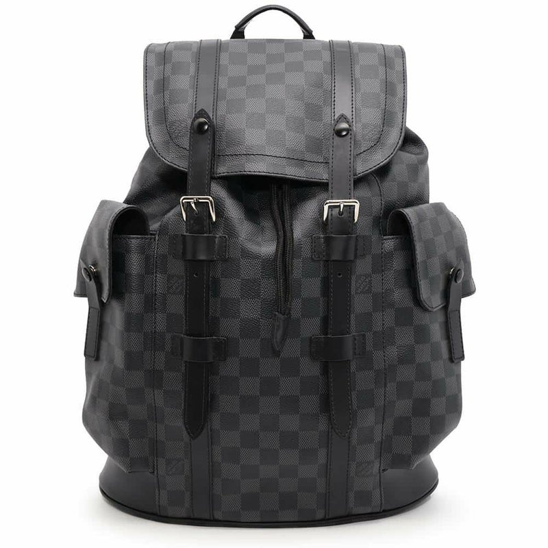 ルイヴィトン リュック ダミエ・グラフィット クリストファーMM N41379 LOUIS VUITTON ブラック 黒 バックパック