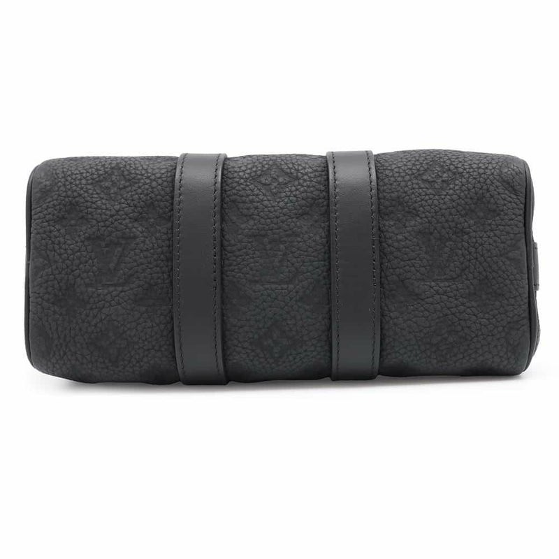 ルイヴィトン ハンドバッグ モノグラム・トリヨン キーポル・バンドリエール25 M20900 2wayバッグ ブラック 黒