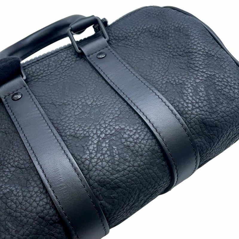 ルイヴィトン ハンドバッグ モノグラム・トリヨン キーポル・バンドリエール25 M20900 2wayバッグ ブラック 黒