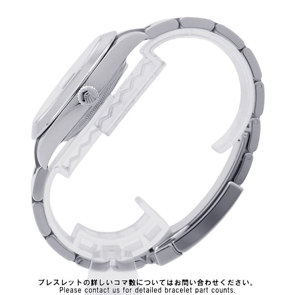 ロレックス デイトジャスト41 ランダムシリアル ルーレット 126300 ROLEX 腕時計 アズーロブルー文字盤