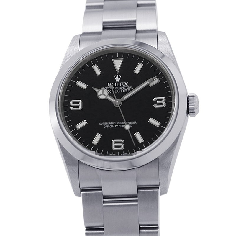 ロレックス エクスプローラー1 K番 114270 ROLEX 腕時計 黒文字盤