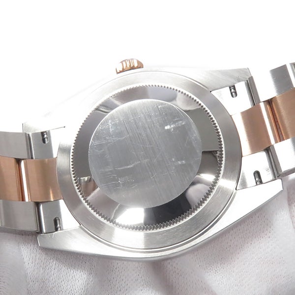 ロレックス デイトジャスト41 SS/K18PG ランダムシリアル 126331 ROLEX 腕時計 スレート文字盤