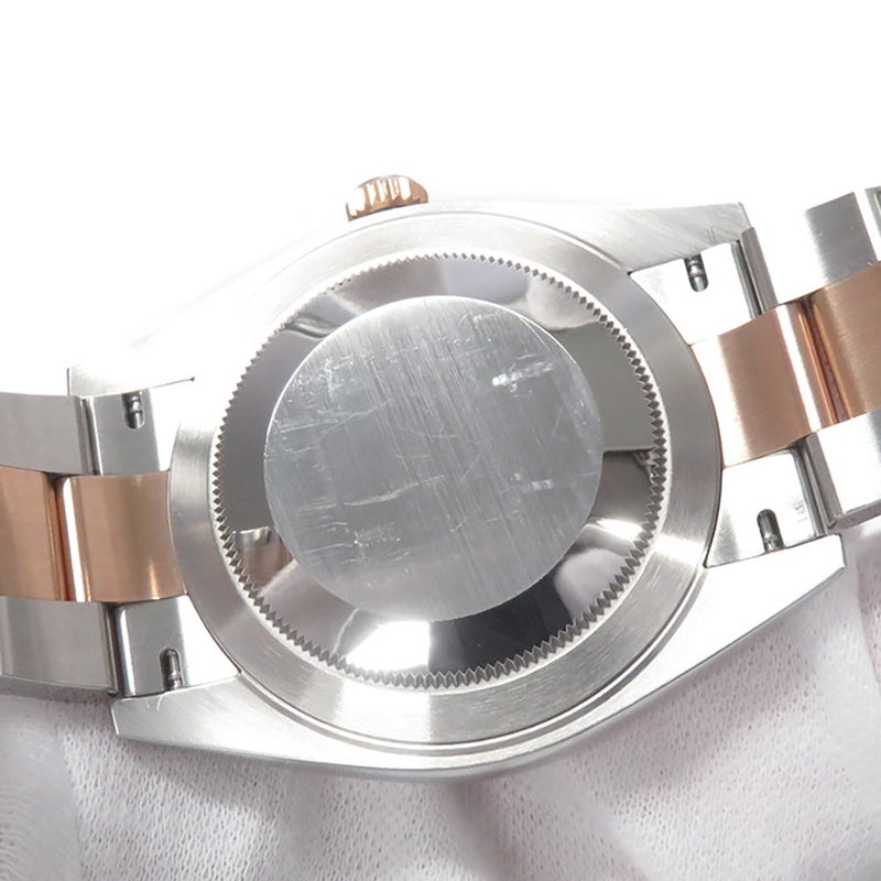 ロレックス デイトジャスト41 SS/K18PG ランダムシリアル 126331 ROLEX 腕時計 スレート文字盤