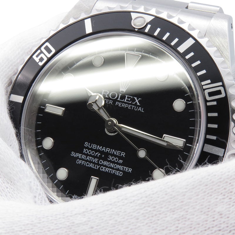 ロレックス サブマリーナ ノンデイト V番 14060M ROLEX 腕時計 黒文字盤