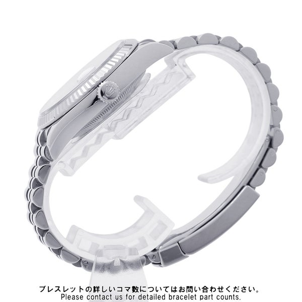 ロレックス デイトジャスト36 SS/K18WG ランダムシリアル ルーレット 126234 ROLEX 腕時計 シルバー文字盤