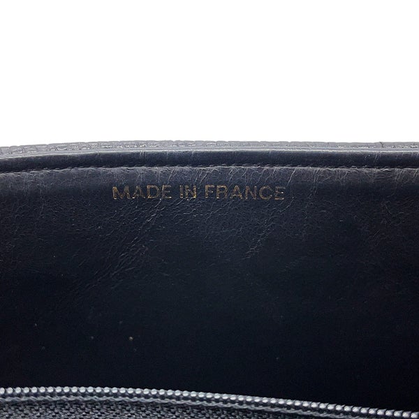 シャネル チェーンショルダーバッグ マドモアゼル ココマーク デカココ キャビアスキン CHANEL 黒