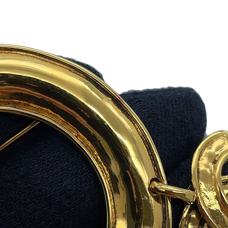 シャネル ブローチ 5連ココマーク メタル 94 P CHANEL アクセサリー