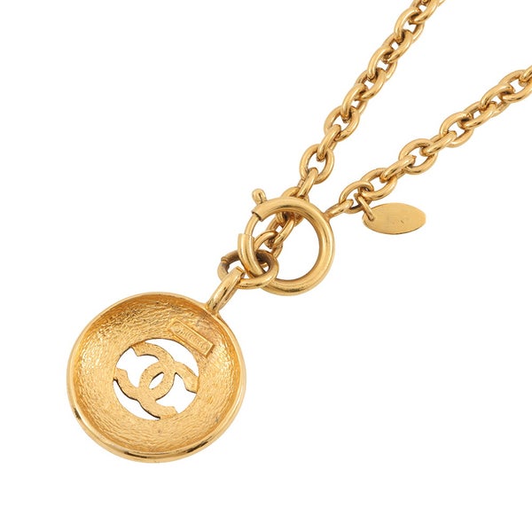 シャネル ネックレス ココマーク メタル CHANEL アクセサリー ヴィンテージ