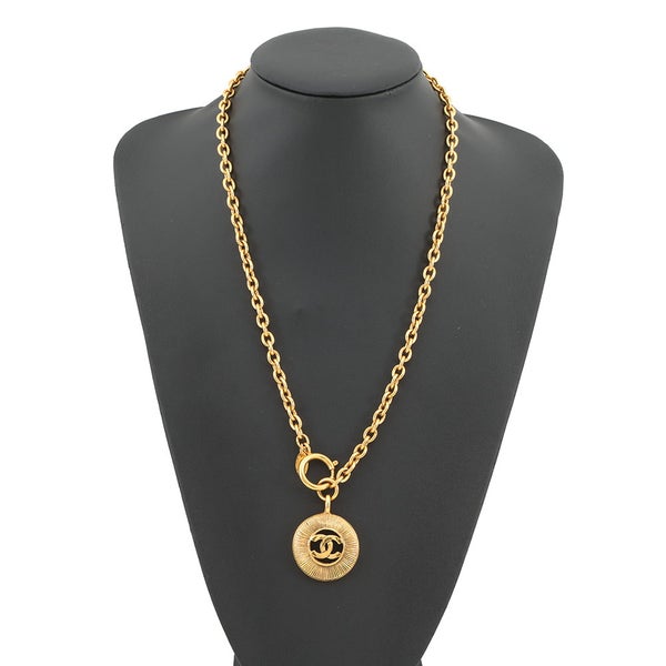 シャネル ネックレス ココマーク メタル CHANEL アクセサリー ヴィンテージ