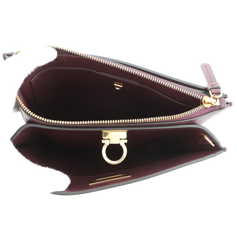 フェラガモ ショルダーバッグ ガンチーニ レザー 21I013 Ferragamo 2way
