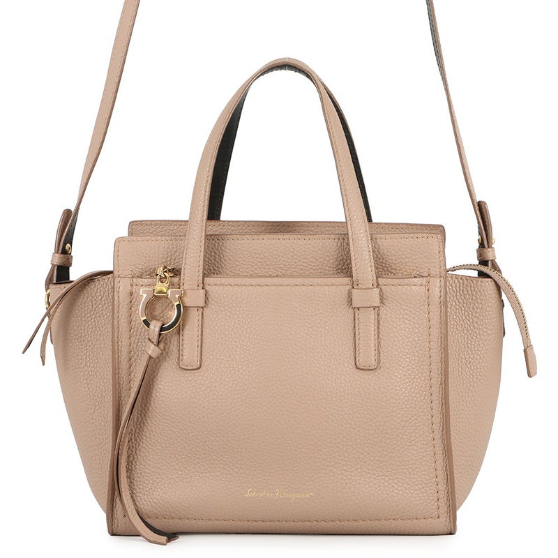 サルバトーレ・フェラガモ ハンドバッグ エイミー ガンチーニ レザー 21F478 Ferragamo