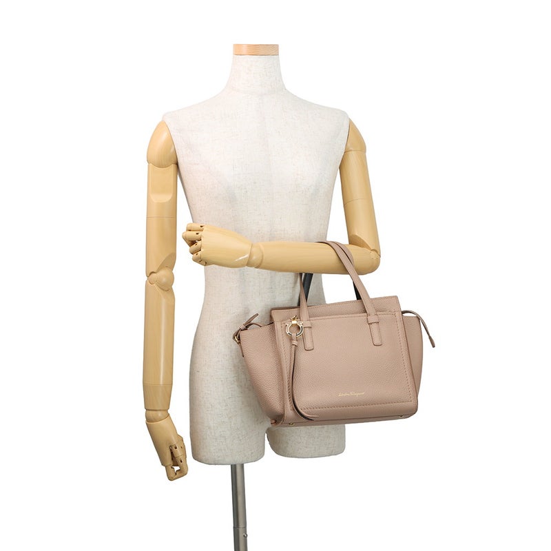 サルバトーレ・フェラガモ ハンドバッグ エイミー ガンチーニ レザー 21F478 Ferragamo
