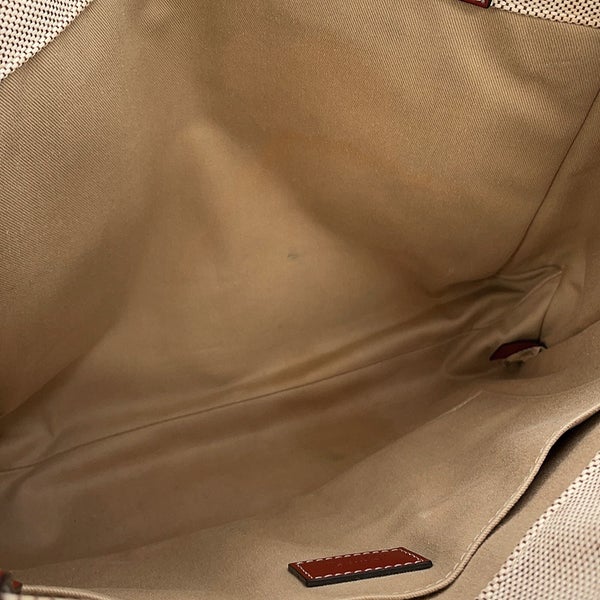 クロエ トートバッグ ウッディ WOODY キャンバス カーフレザー CHC22AS383I2690U Chloe