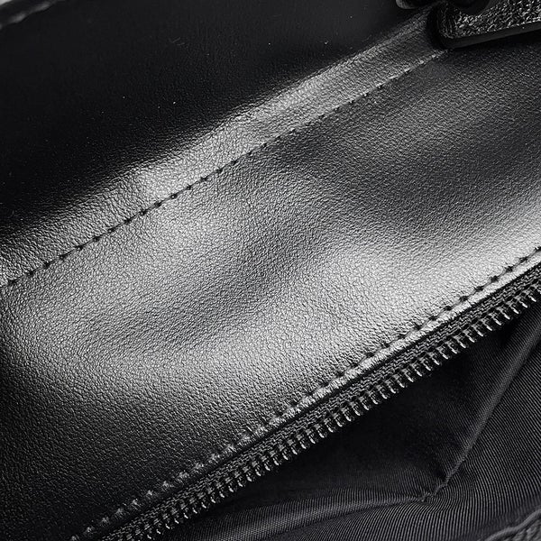 シャネル トートバッグ パリビアリッツ トートPM マトラッセ ココマーク スモール レザー/キャンバス A34208 CHANEL バッグ 黒