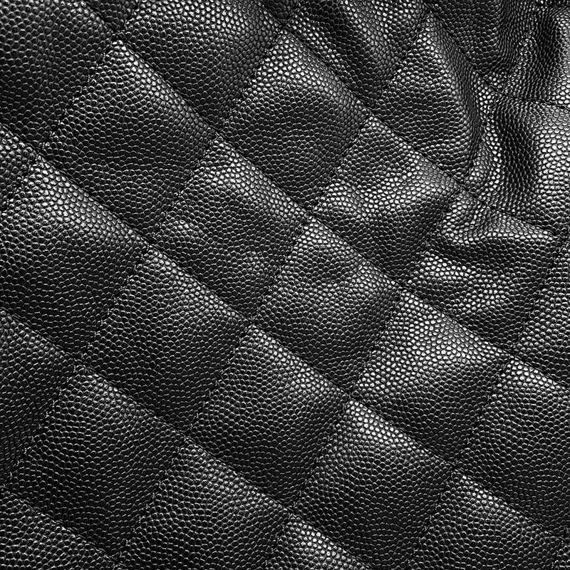シャネル チェーンショルダーバッグ CHANEL25 ミディアム ココマーク マトラッセ キャビアスキン AS5293 CHANEL 黒