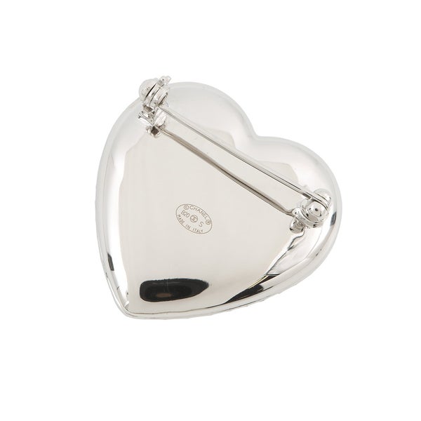 シャネル ブローチ ココマーク ハート ラインストーン B20S AB3644 CHANEL アクセサリー
