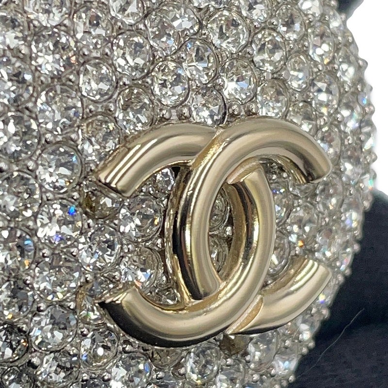 シャネル ブローチ ココマーク ハート ラインストーン B20S AB3644 CHANEL アクセサリー