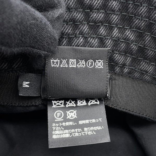 シャネル バケットハット ココマーク デニム コットン サイズM AAB065 CHANEL
