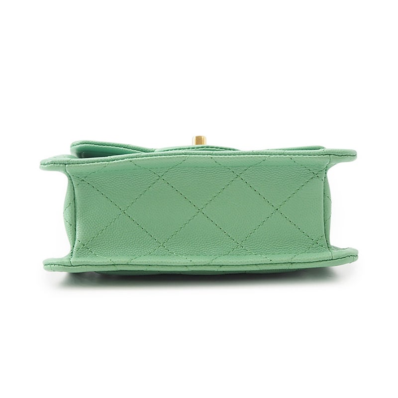 シャネル チェーンショルダーバッグ マトラッセ ココマーク キャビアスキン AS2356 CHANEL