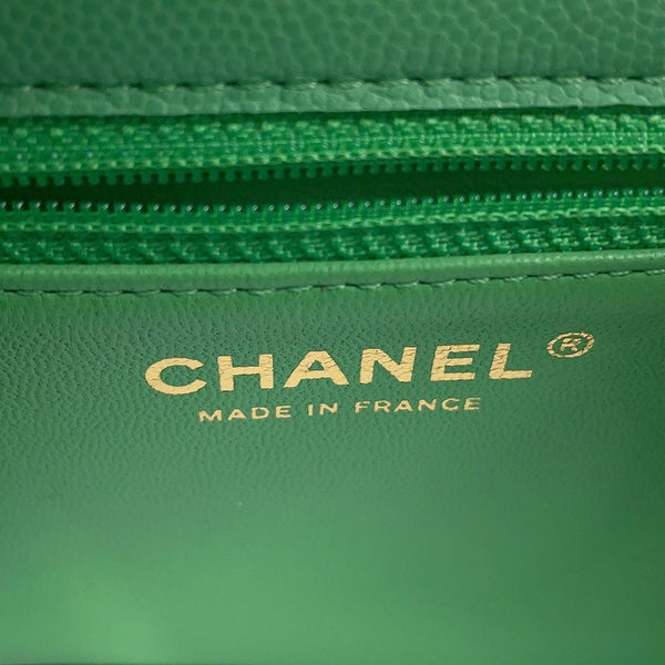 シャネル チェーンショルダーバッグ マトラッセ ココマーク キャビアスキン AS2356 CHANEL