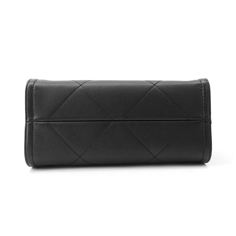 シャネル チェーンショルダーバッグ ショッピングバッグ マトラッセ ココマーク ラムスキン AS2750 CHANEL 黒
