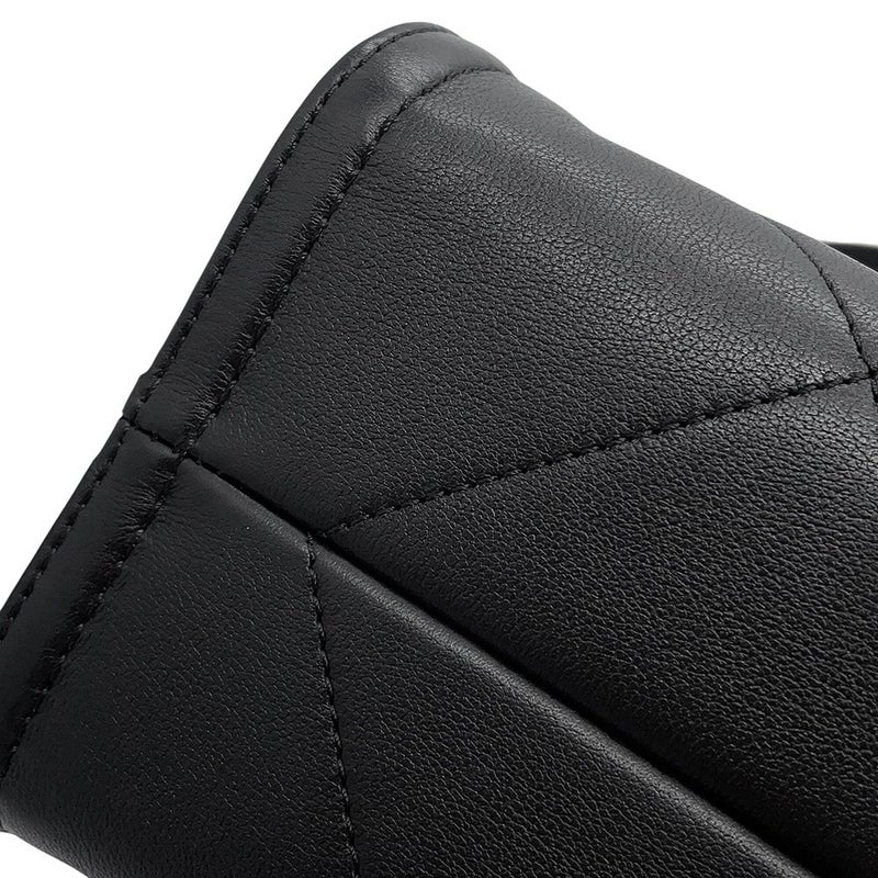 シャネル チェーンショルダーバッグ ショッピングバッグ マトラッセ ココマーク ラムスキン AS2750 CHANEL 黒