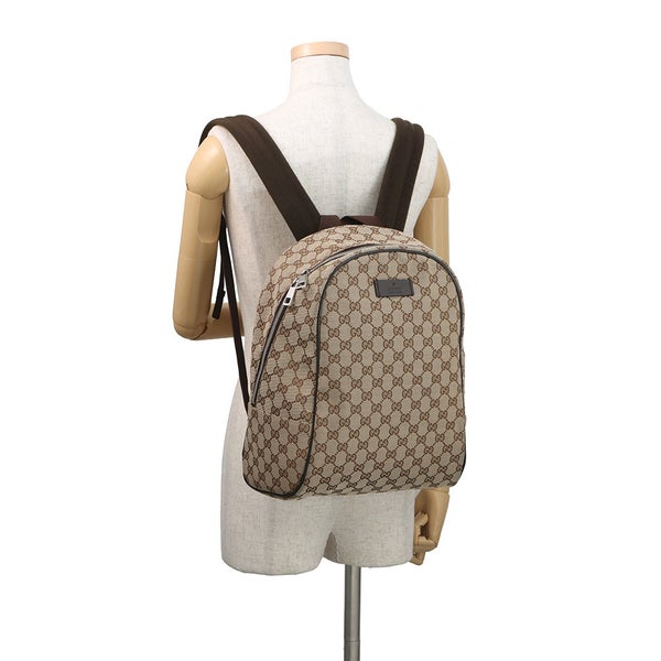 グッチ リュック GGキャンバス/レザー 449906 GUCCI バッグ リュックサック バックパック メンズ アウトレット品
