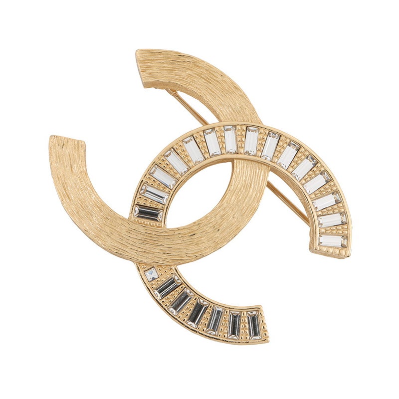 シャネル ブローチ ココマーク ラインストーン B24S CHANEL アクセサリー