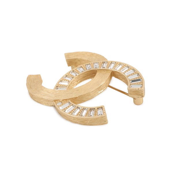 シャネル ブローチ ココマーク ラインストーン B24S CHANEL アクセサリー
