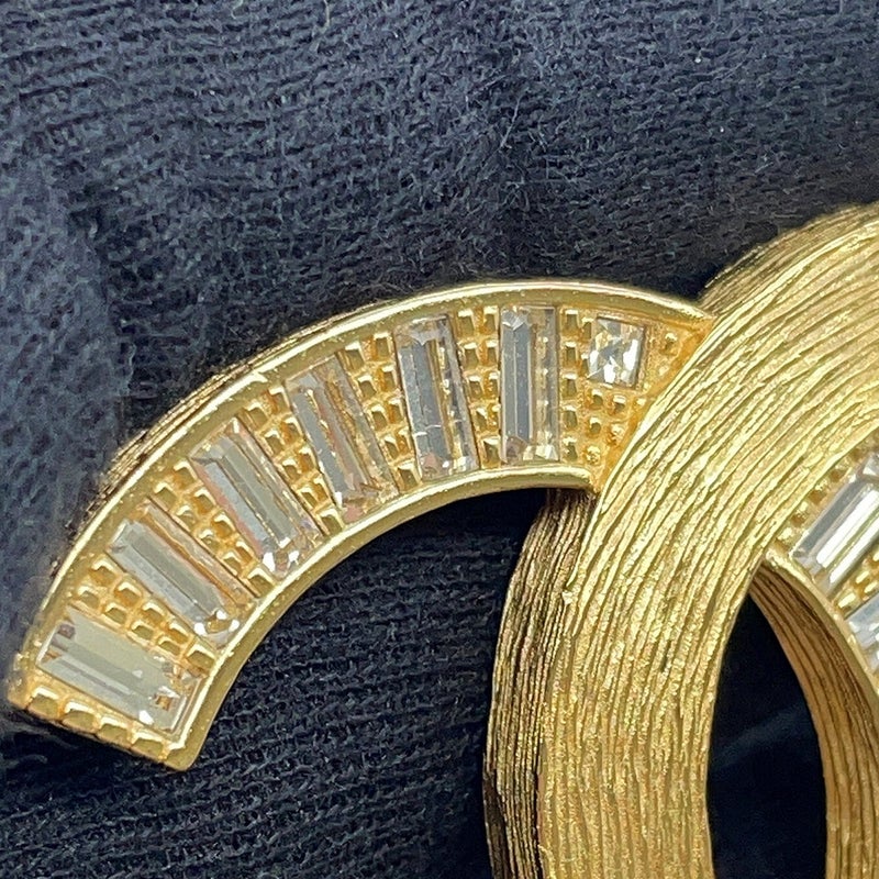 シャネル ブローチ ココマーク ラインストーン B24S CHANEL アクセサリー