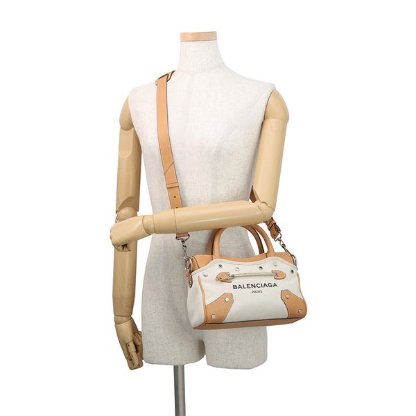 フェンディ ハンドバッグ ベルハラ レザー/キャンバス 419993 FENDI 2wayショルダーバッグ