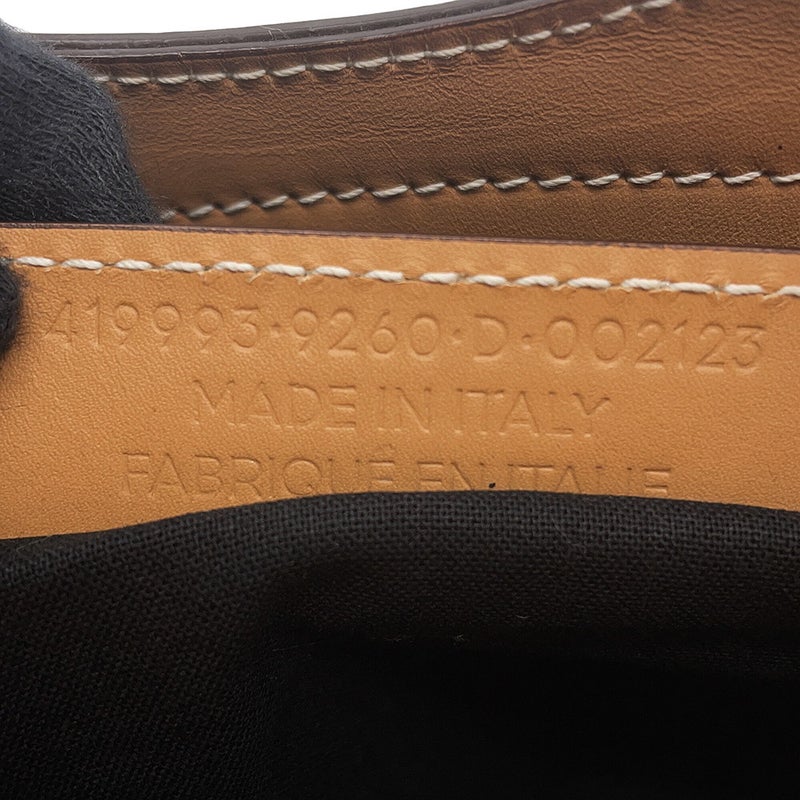 フェンディ ハンドバッグ ベルハラ レザー/キャンバス 419993 FENDI 2wayショルダーバッグ