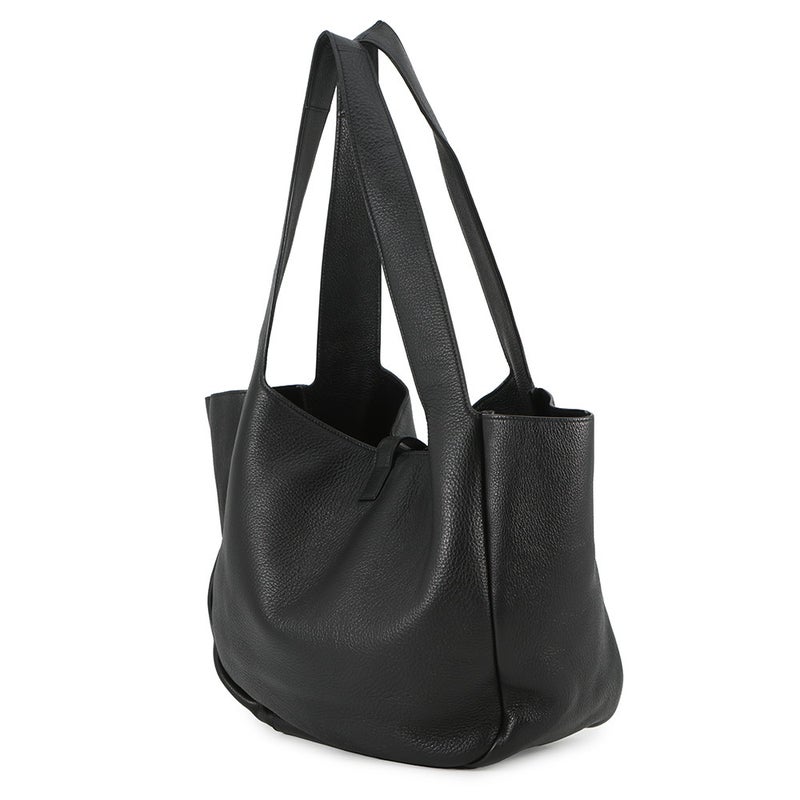 サンローランパリ トートバッグ LE 5 A 7 BEA ル・サンカセット ベア 763435 SAINT LAURENT PARIS 黒