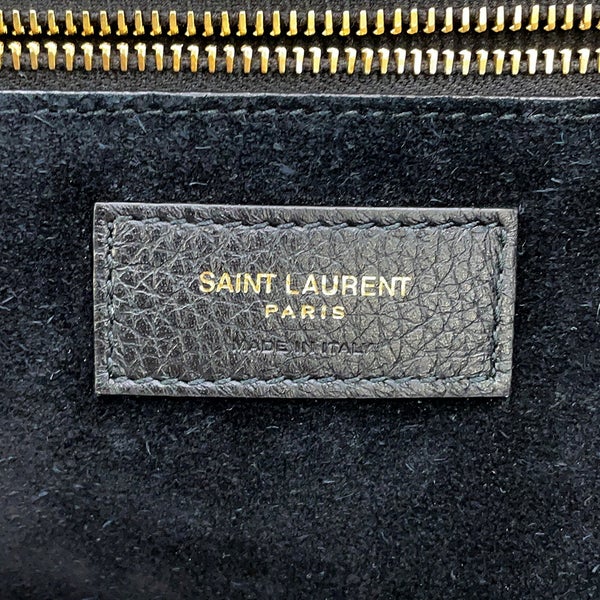 サンローランパリ トートバッグ LE 5 A 7 BEA ル・サンカセット ベア 763435 SAINT LAURENT PARIS 黒