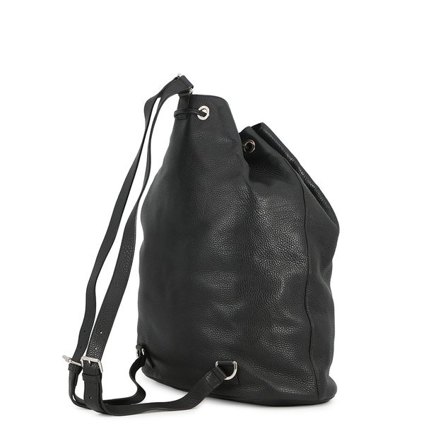 グッチ リュック ソーホー 巾着 バックパック レザー 625770 GUCCI バッグ リュックサック ブラック 黒