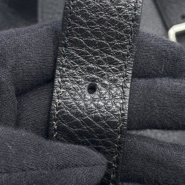 グッチ リュック ソーホー 巾着 バックパック レザー 625770 GUCCI バッグ リュックサック ブラック 黒