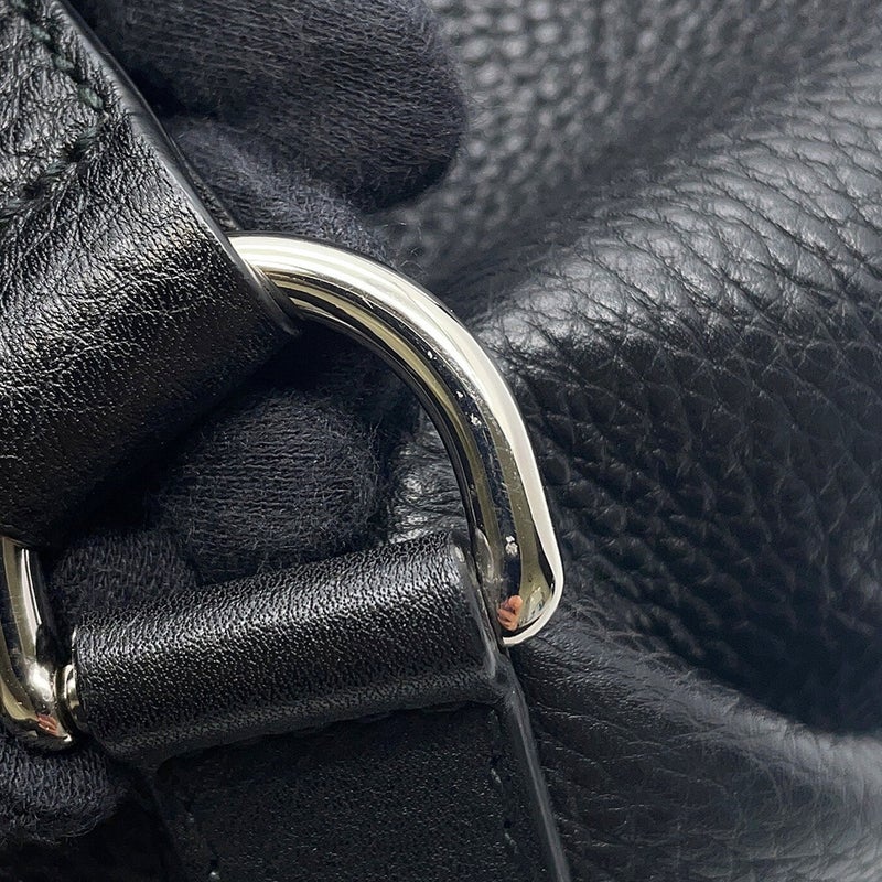 グッチ リュック ソーホー 巾着 バックパック レザー 625770 GUCCI バッグ リュックサック ブラック 黒