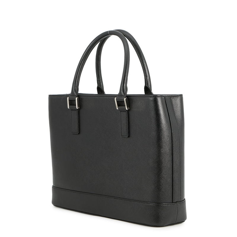 バーバリー トートバッグ ノバチェック レザー BURBERRY 黒