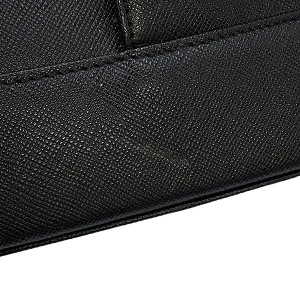 バーバリー トートバッグ ノバチェック レザー BURBERRY 黒