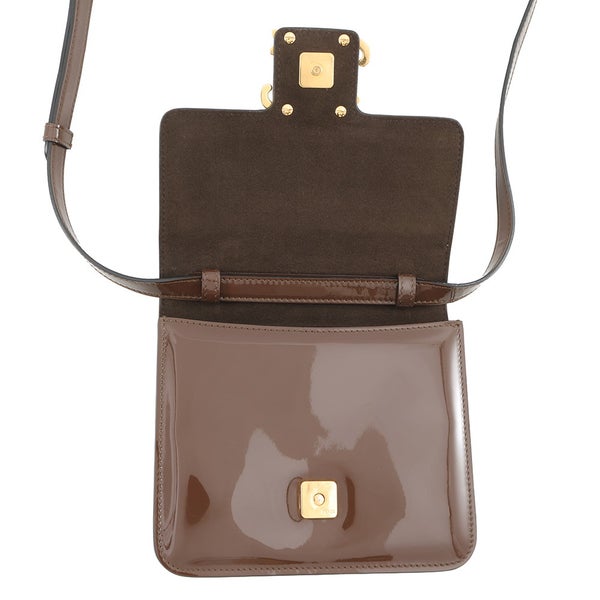 フェンディ ショルダーバッグ カリグラフィ パテント 8BT317 FENDI バッグ