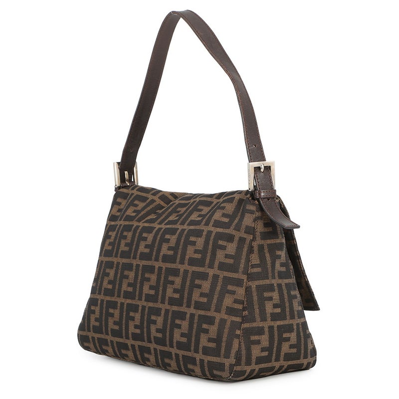 フェンディ ハンドバッグ ズッカ マンマバケット キャンバス 26325 FENDI ワンショルダーバッグ