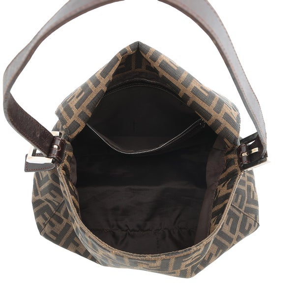 フェンディ ハンドバッグ ズッカ マンマバケット キャンバス 26325 FENDI ワンショルダーバッグ