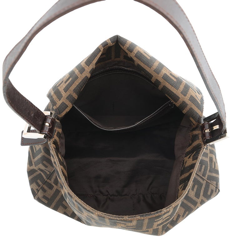 フェンディ ハンドバッグ ズッカ マンマバケット キャンバス 26325 FENDI ワンショルダーバッグ
