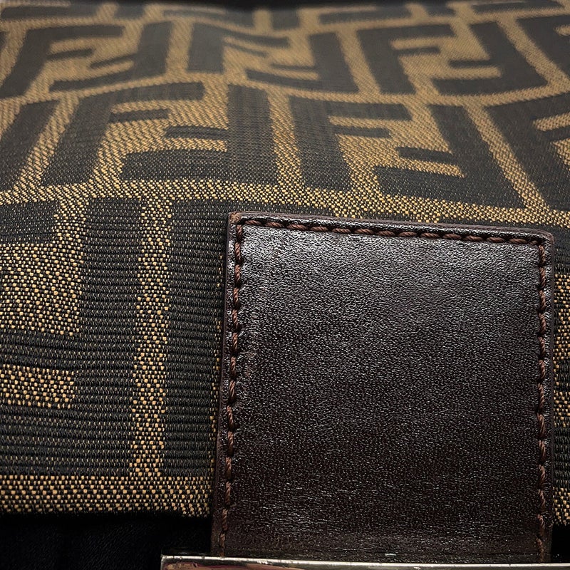フェンディ ハンドバッグ ズッカ マンマバケット キャンバス 26325 FENDI ワンショルダーバッグ