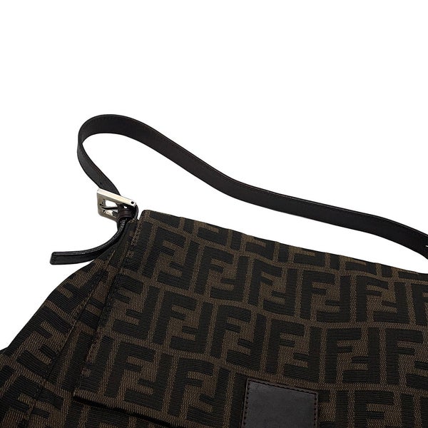 フェンディ ハンドバッグ ズッカ マンマバケット キャンバス 26325 FENDI ワンショルダーバッグ
