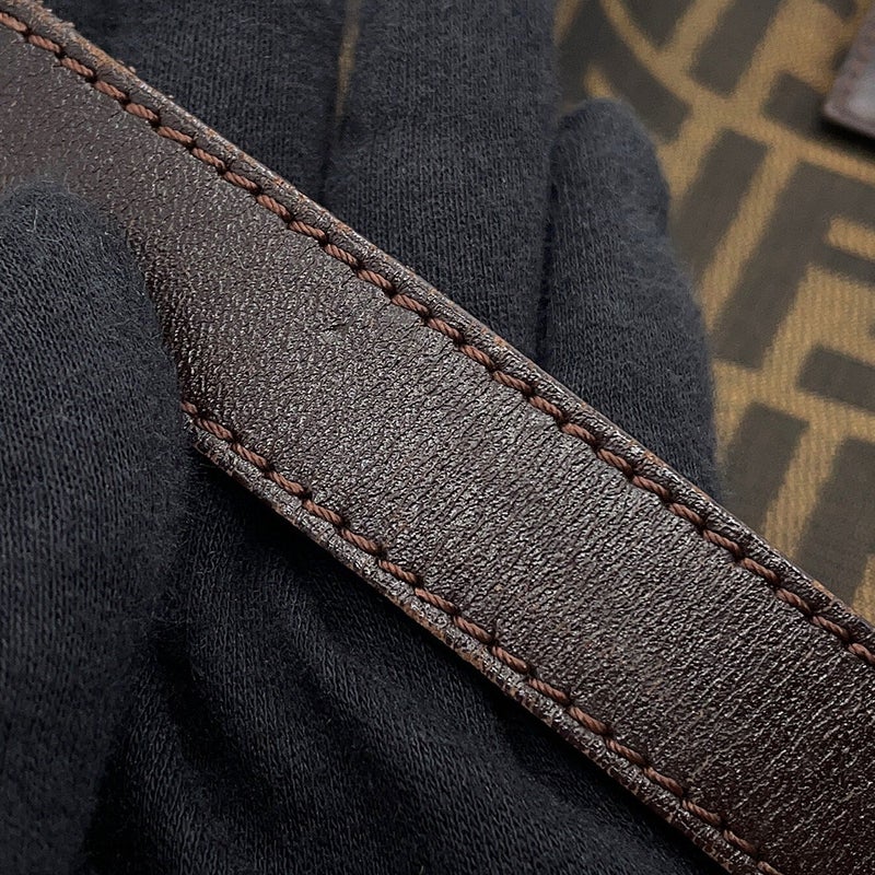 フェンディ ハンドバッグ ズッカ マンマバケット キャンバス 26325 FENDI ワンショルダーバッグ