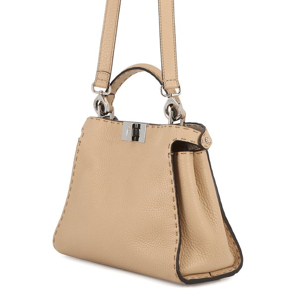 フェンディ ハンドバッグ ピーカブー アイコニックエッセンシャリー レザー 8BN302 FENDI 2wayショルダーバッグ