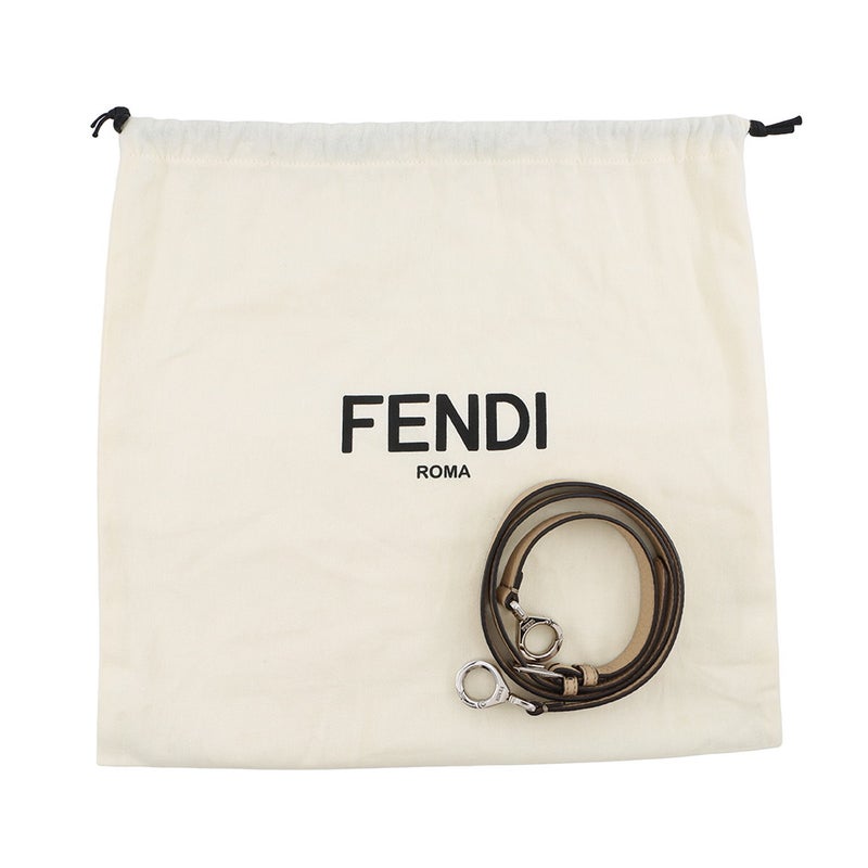 フェンディ ハンドバッグ ピーカブー アイコニックエッセンシャリー レザー 8BN302 FENDI 2wayショルダーバッグ